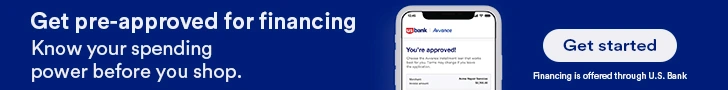 Get pre-approved for financing — know your spending power before you shop
